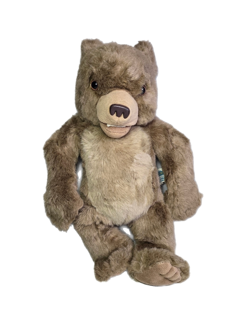 Vtg 1998 Maurice Sendak's Little Bear Talks & Laughs Plush Kidpower 15" WORKS!